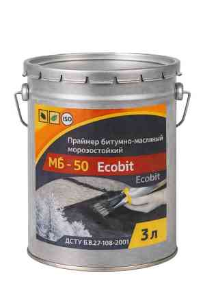 Праймер морозостойкий битумно-масляный МБ-50 Ecobit ведро 3,0 л ДСТУ Б. В.2.7-108-2001 Дніпро