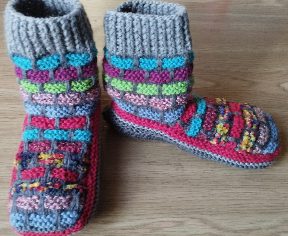 Вязаные тапочки- носочки размер 36-37 Дніпро - зображення 1