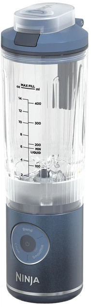 Фитнес-блендер аккумуляторный Ninja BC251EUNV 150 Вт голубой Киев - изображение 2