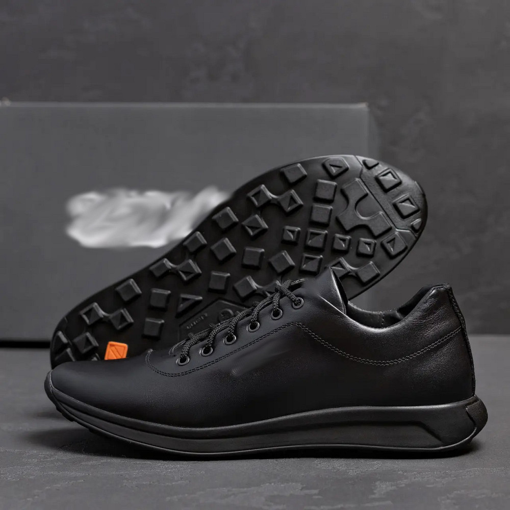 Мужские кожаные кроссовки  Е-series Киев - изображение 8