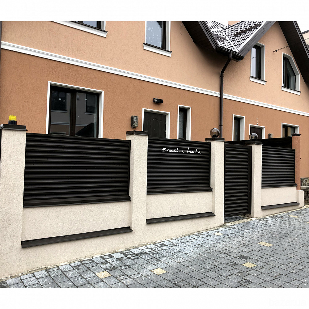 Надійна огорожа для маєтків.Паркан Жалюзі.Монтаж. Стрий - зображення 1