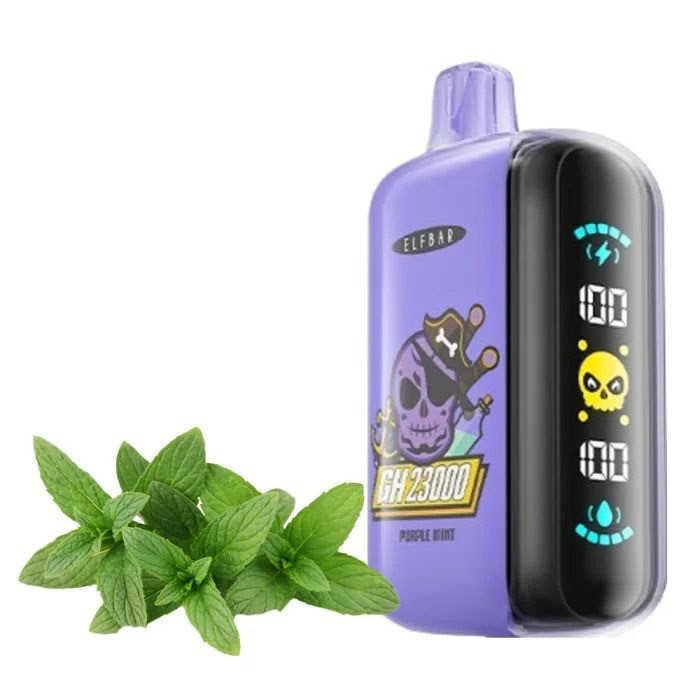 POD система ELF BAR 23000 тяг 5%, Пурпурна Мята Ивано-Франковск - изображение 1