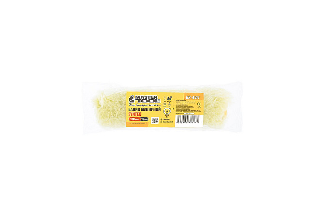 Валик малярный MASTERTOOL Sintex 15/100/12 мм Ø 6 мм 92-4101_Р Харьков - изображение 3