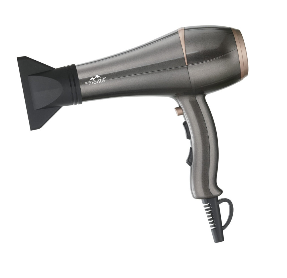 Фен Monte RMT-5211C 2600 Вт шоколадний Київ - зображення 1