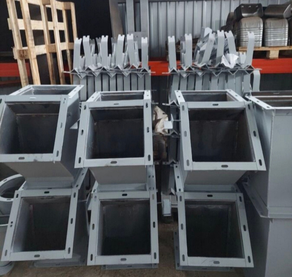 Клапан перекидной КО-11 350*350*45 с электроприводом Київ - зображення 4