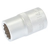 Головка торцевая MASTERTOOL 12-гранная ½" 14 мм L 40 мм CrV 78-0614 Харків