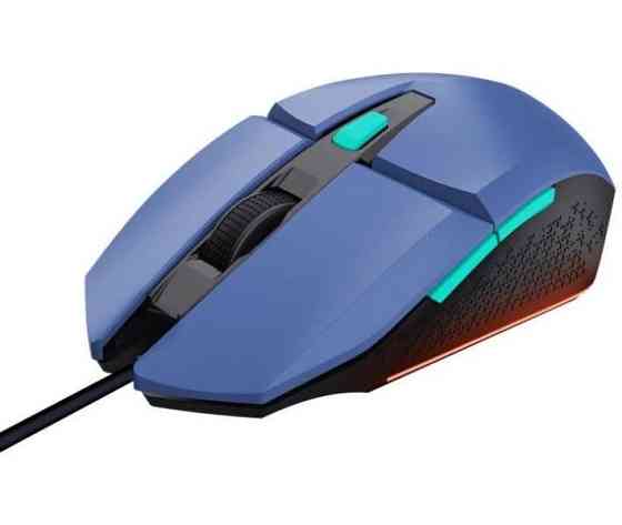 Мышь компьютерная проводная Trust GXT 109 Felox RGB Blue 25067_TRUST синяя Киев
