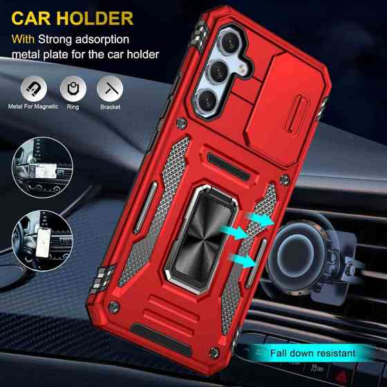 Ударопрочный чехол Camshield Army Ring для Samsung Galaxy A36 5G / A56 5G Херсон