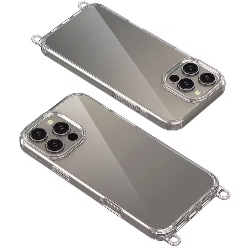 Чехол TPU Transparent with Straps для Apple iPhone 13 Pro Max (6.7") Херсон - зображення 6