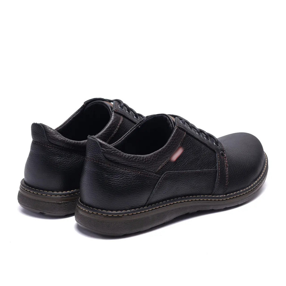 Мужские кожаные туфлі LV Black Киев - изображение 12