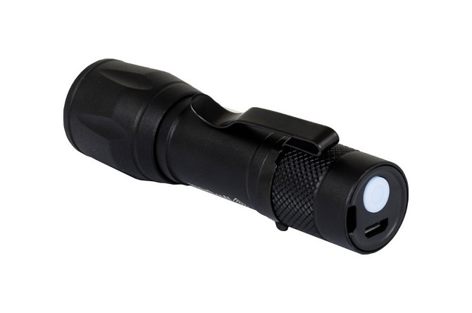 Фонарь с регулировкой фокуса WERTVOLL 3 режима LED/COB LED Li-ion 800 mAh/t 8000 K/100 lum AL 91х26  Харьков - изображение 4