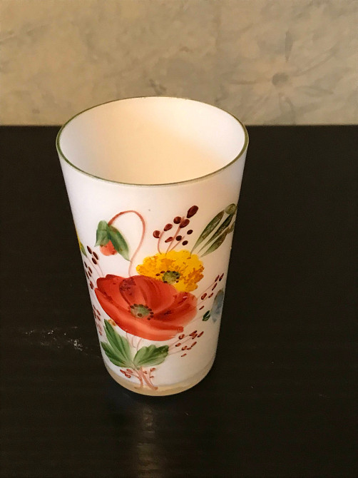 Винтажный набор для воды из молочного стекла. Дніпро - зображення 4