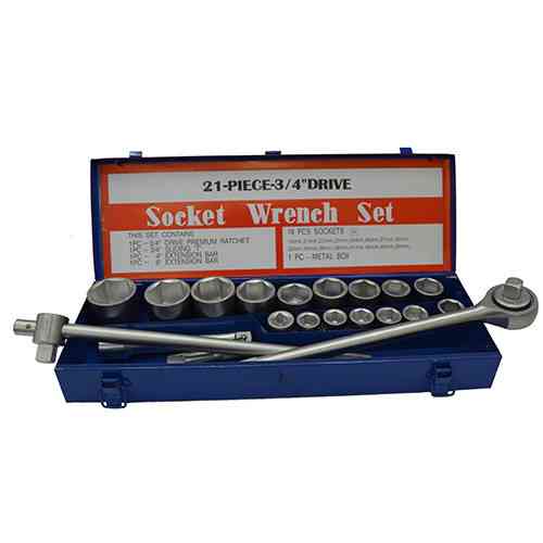 Набор головок с трещоткой 3/4" 20 ед. СТАНДАРТ ST-3420 Харків