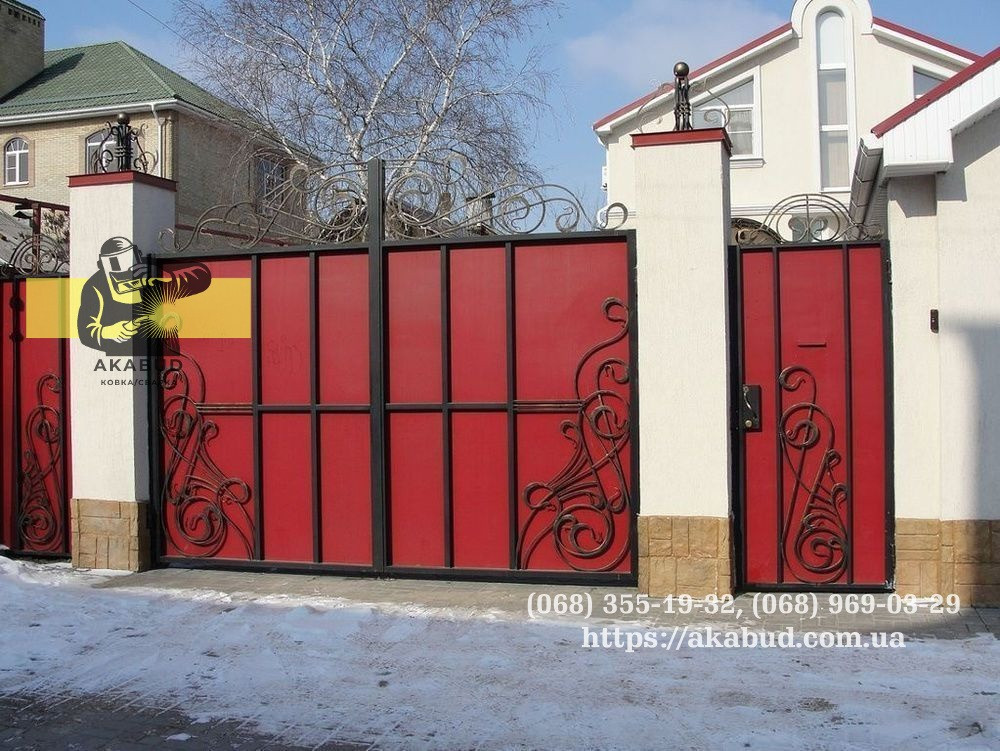 Ворота, заборы, перила, навесы, ангары. Установка ворот и заборов Кривий Ріг - зображення 1