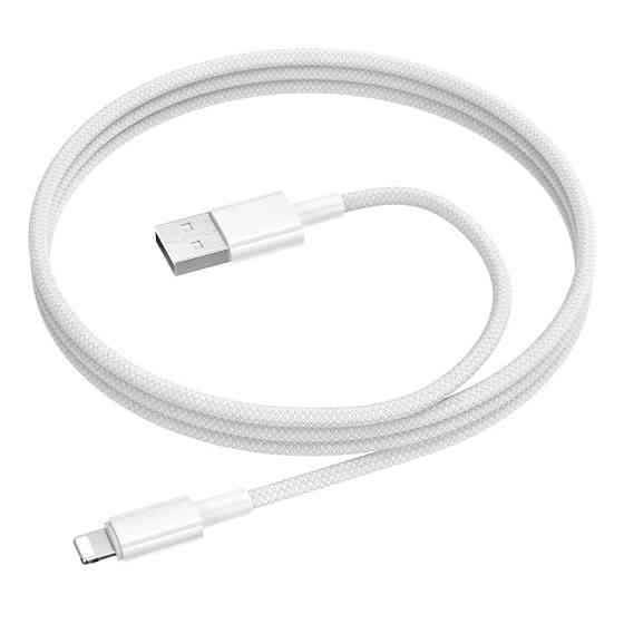 Дата кабель Borofone BX117 Source USB to Lightning 2.4A (1m) Херсон