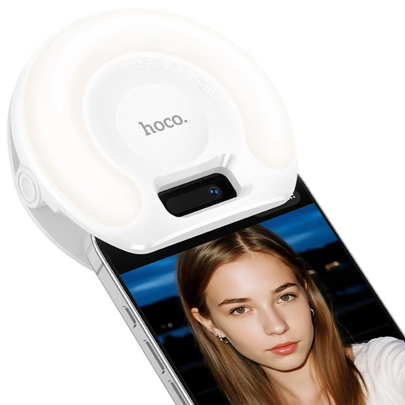 Портативная лампа для селфи Hoco K160 Olas 400 mAh Херсон - изображение 3