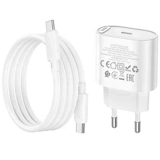 СЗУ Hoco C109A Fighter PD20W (1USB-C) + кабель Type-C to Type-C Херсон