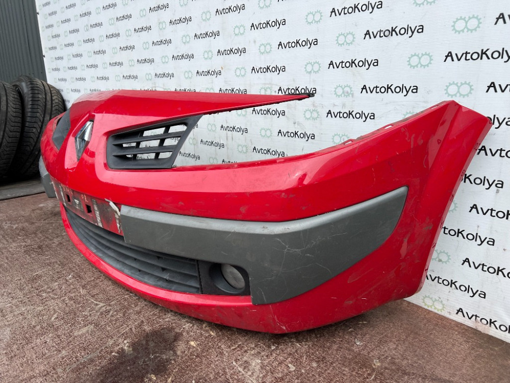 Бампер передний в сборе Renault Megane II 2006-2008 рестайлинг (8200484322) Ковель - зображення 2