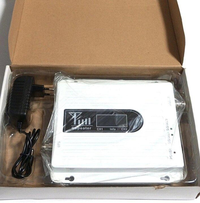 Усилитель голосовой связи и мобильного интернета двухдиапазонный WNG-2065-WL 2100МГц/2600 МГц, 400-5 Днепр - изображение 2