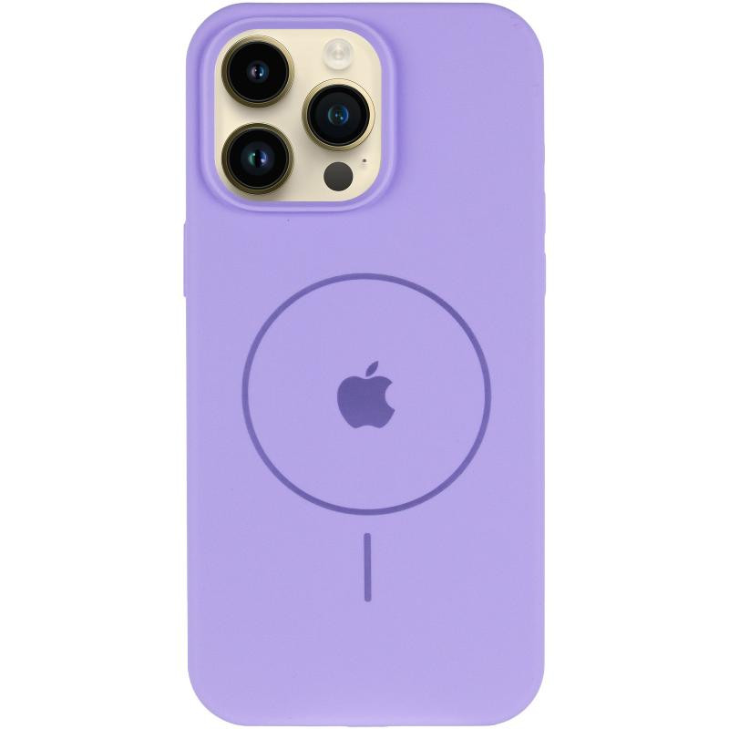 Чехол Silicone Case Full Protective (AA) V2 with MagSafe для Apple iPhone 15 Pro Max (6.7") Херсон - зображення 2