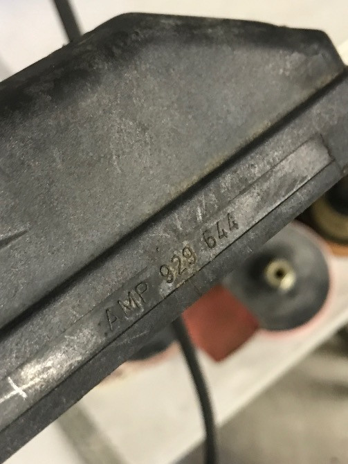 Бу фишка разъём блока управления двигателем Renault Laguna 1, 2.0i , AMP 929644 Кропивницкий - изображение 3