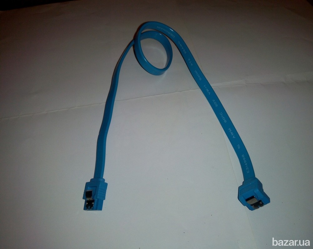 Кабель ExtraDigital Serial ATA 3.0, 7pin-7pin, 26 AWG, 0.45 см Львів - зображення 1