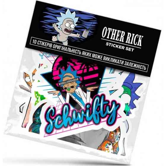 Набір наклейок ArmorStandart Other Rick 10 шт (ARM60851) (Код товару:34357) Харьков
