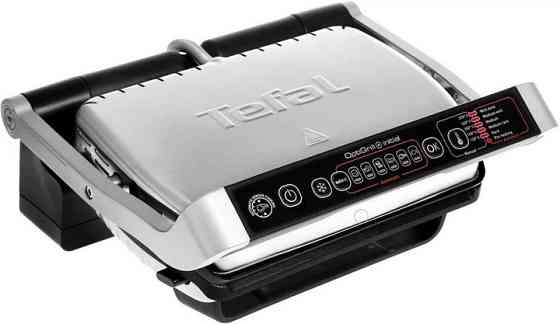 Электрогриль Tefal OptiGrill GC706D34 2000 Вт серебристый Київ