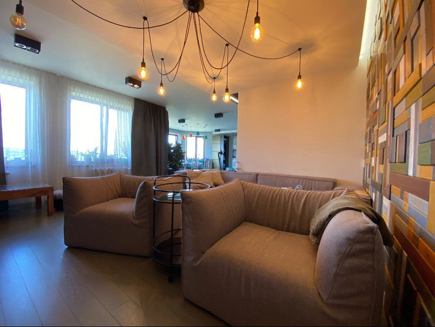 БЕЗ% для покупця, дворівнева квартира видно Дніпро Лавру Київ, 6-окремих кімнат Киев - изображение 4