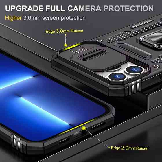 Ударопрочный чехол Camshield Army Ring для Apple iPhone 13 Pro Max (6.7") Херсон