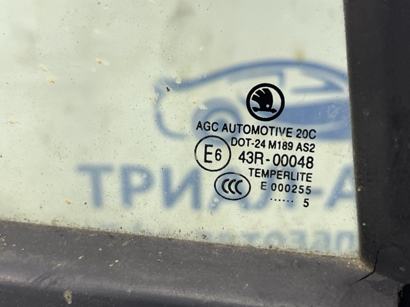 Стекло двери задней правой (форточка) Skoda Octavia 2013-2020 5E5845214 (Арт. 81539) Киев - изображение 3