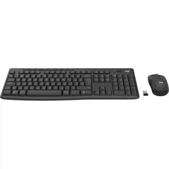 Комплект клавиатуры и мыши компьютерные беспроводные Logitech Wireless Combo MK370 Graphite L920-012 Київ