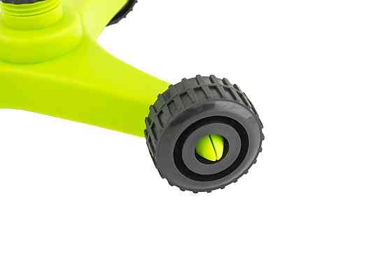 Ороситель для полива вращающийся MASTERTOOL 3-х рожковый ½" на колесиках 12 м 180 м² 92-9332 Харків