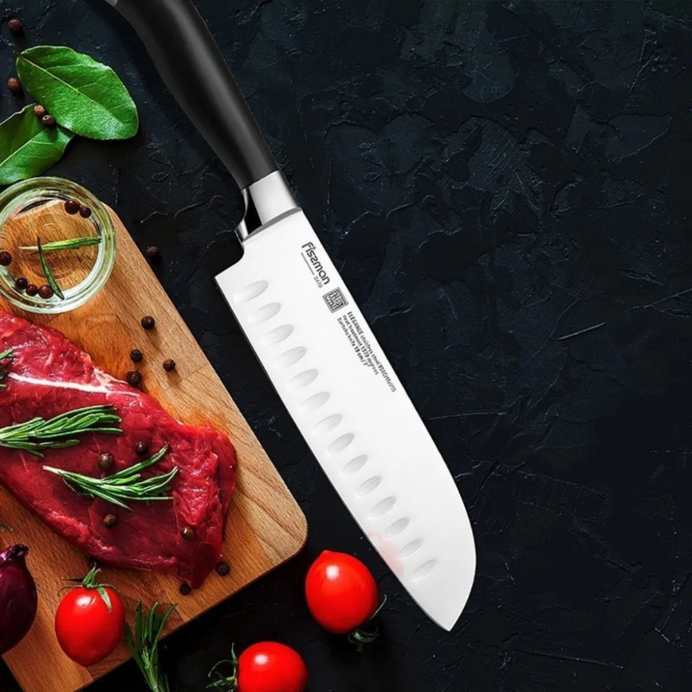 Ніж сантоку Fissman Elegance FS-2470 18 см Киев - изображение 1