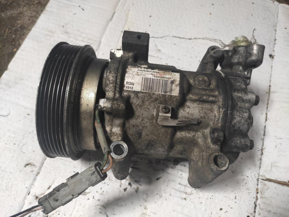 Компрессор кондиционера Renault Clio III 1.5 dci 2005-2012 (8200866437) Ковель - зображення 3