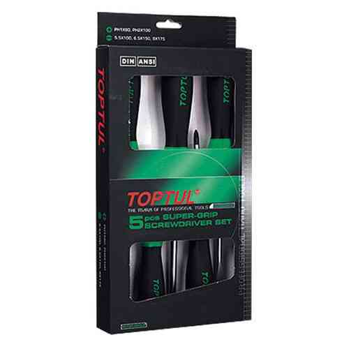 Набор отверток TOPTUL 5 ед. GAAE0504 Харків