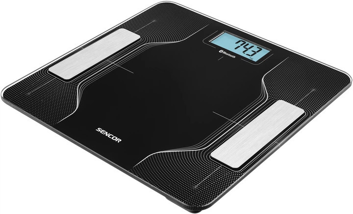 Весы напольные Sencor SBS8002BK 180 кг черные Київ - зображення 1