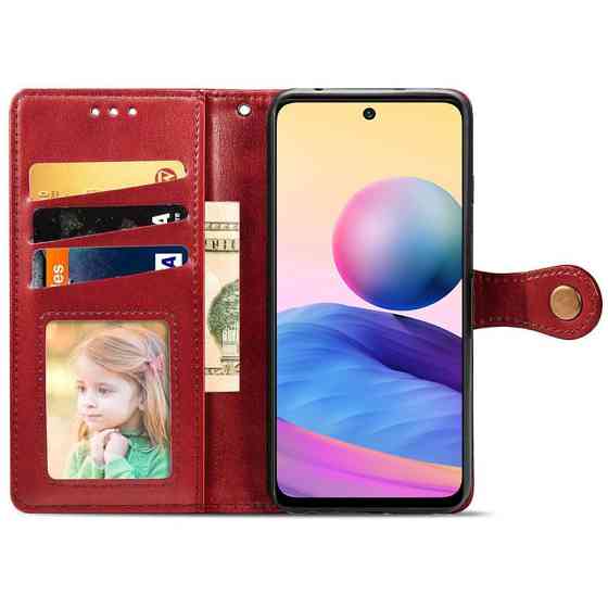Кожаный чехол-книжка GETMAN Gallant (PU) для Xiaomi 15T Херсон