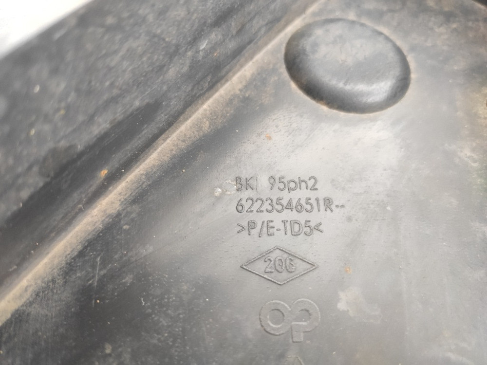 Защита нижняя под бампер Renault Megane III 2009-2012 (622354651R) Ковель - изображение 3