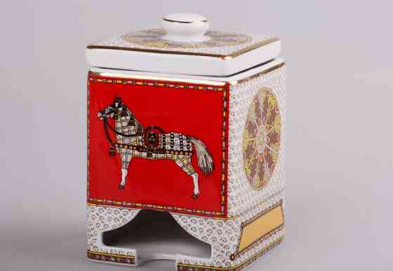 Банка для чаю Lefard Буцефал 86-1748 8х8х12 см Київ