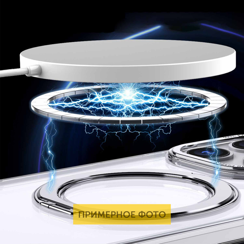Чехол TPU+PC Empire with MagSafe and Ring для Apple iPhone 16e (6.1") Херсон - зображення 3