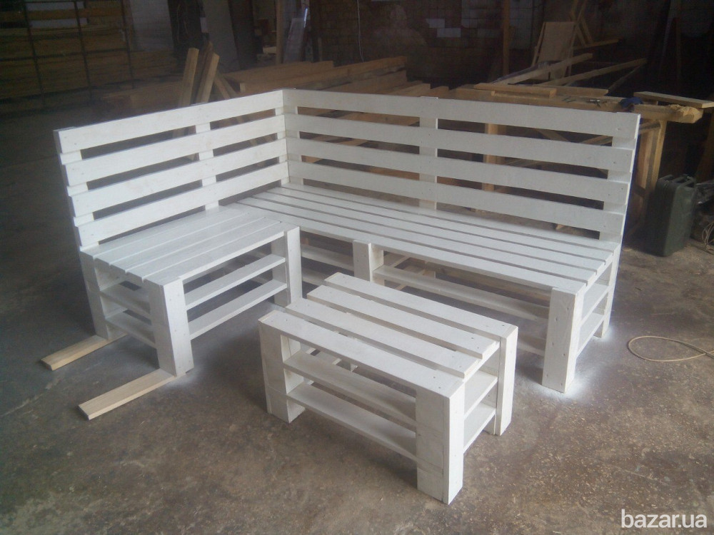 Стол из дерева. Лавка из дерева. Садовый комплект. Мебель на дачу. Дачный комплект мебели. Київ - зображення 7