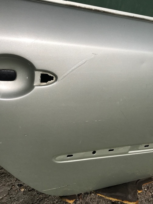 Бу дверь задняя правая Renault Laguna 2 универсал 7751472444 , цвет MV190 есть царапины, Кропивницкий - изображение 2