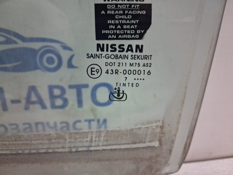 Стекло двери переднее левое Nissan Navara 2004-2015 80301EB310 (Арт. 82852) Киев - изображение 2