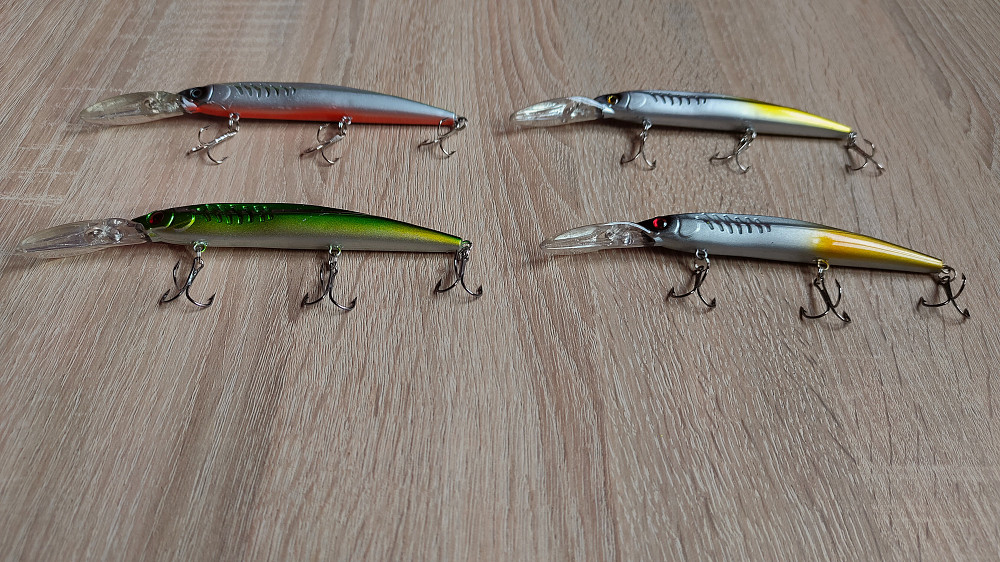 Воблер три крючка 16.9 см Копии minnow lure bait Бориспіль - зображення 5