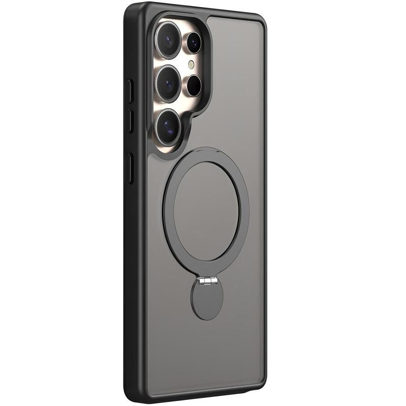 TPU+PC чехол MagSafe Colorful HQ Ring для Samsung Galaxy S24 Ultra Херсон - зображення 1