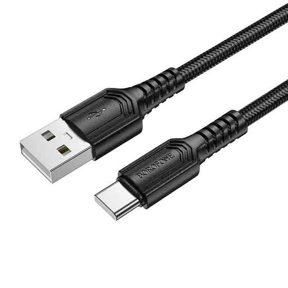 Дата кабель Borofone BX116 Certain USB to Type-C 3A (1m) Херсон