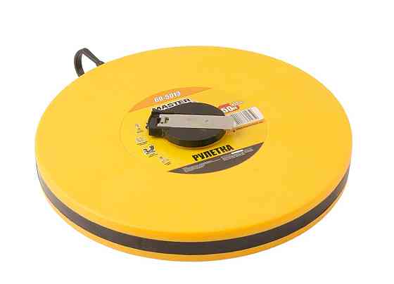 Рулетка MASTERTOOL 50 м х 13 мм стекловолоконное полотно ударопрочный корпус 69-5013 Харків