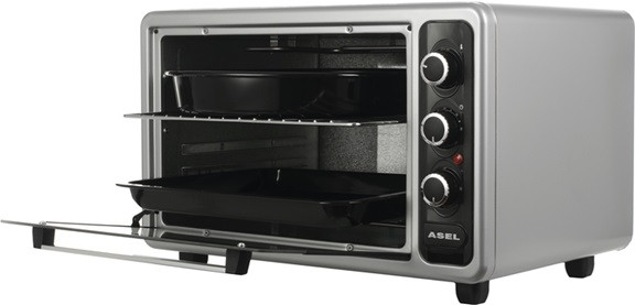 Электропечь ASEL AF40-23-Gray 40 л серая Киев - изображение 5