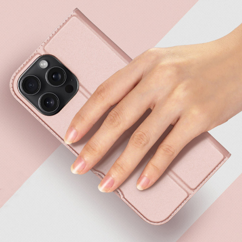 Чехол-книжка Dux Ducis с карманом для визиток для Apple iPhone 16 Pro (6.3") Херсон - зображення 2